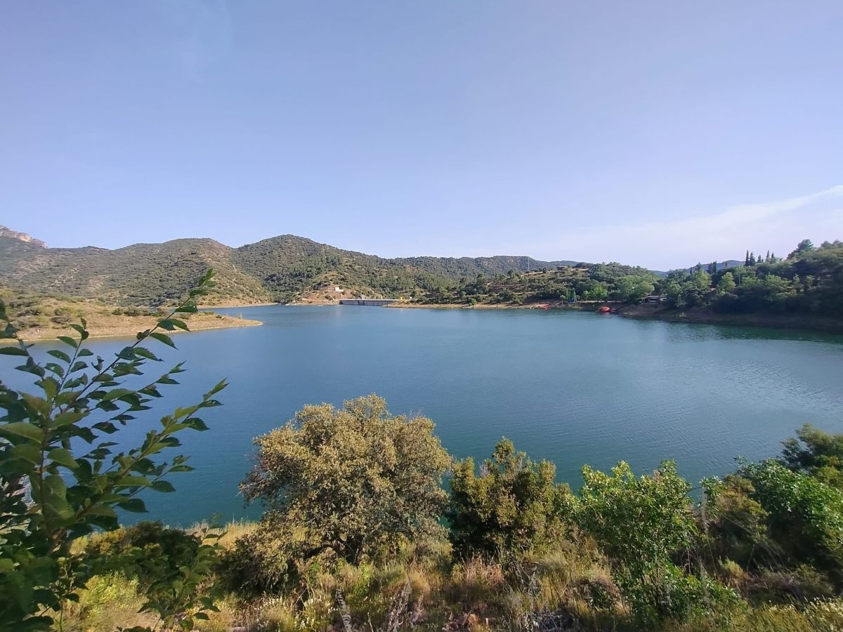 Reservoir in the Priorat-Montsant region